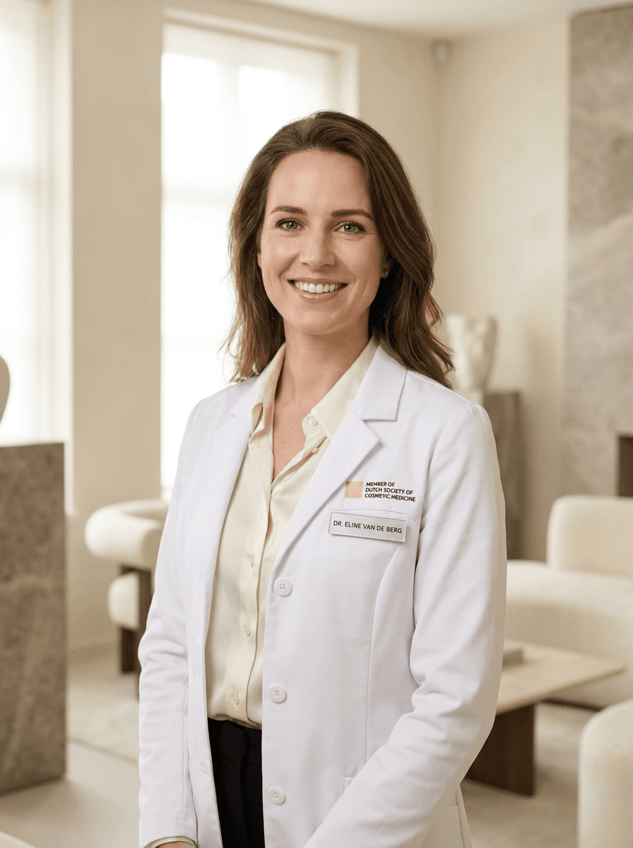 Dr. Sophie van der Berg — Cosmetic Physician at Lumière Clinic